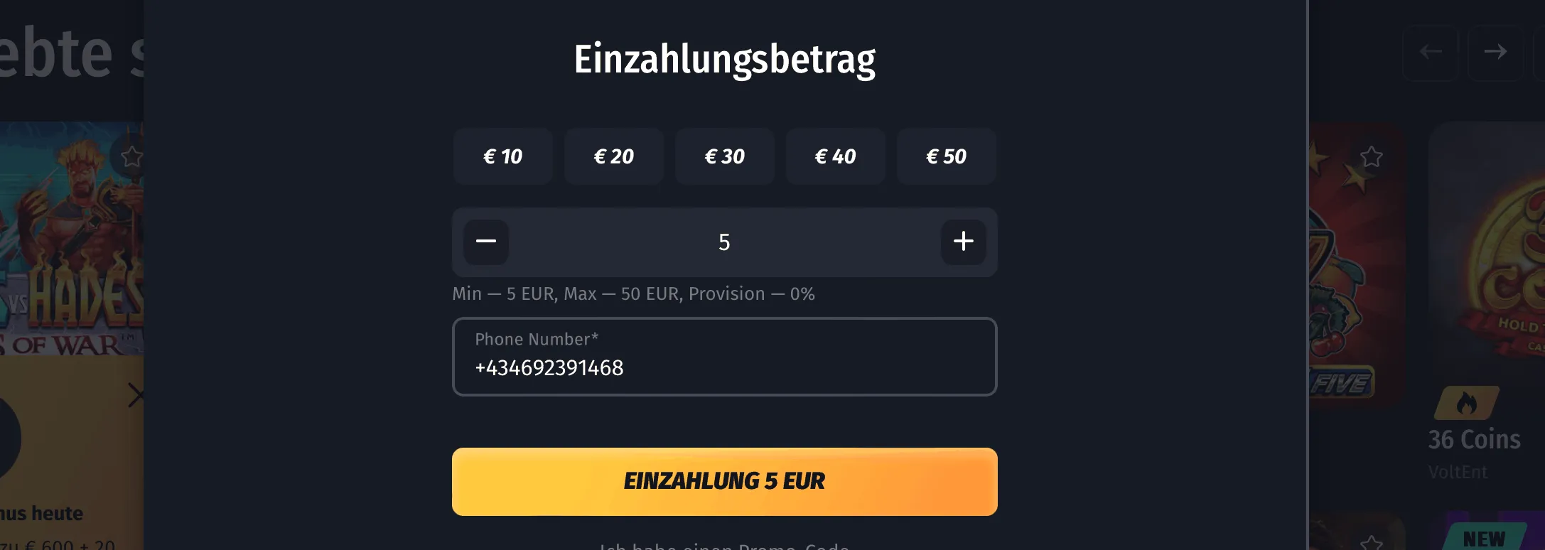 Casino-5-euro-einzahlung Online Casino 5 Euro Einzahlung