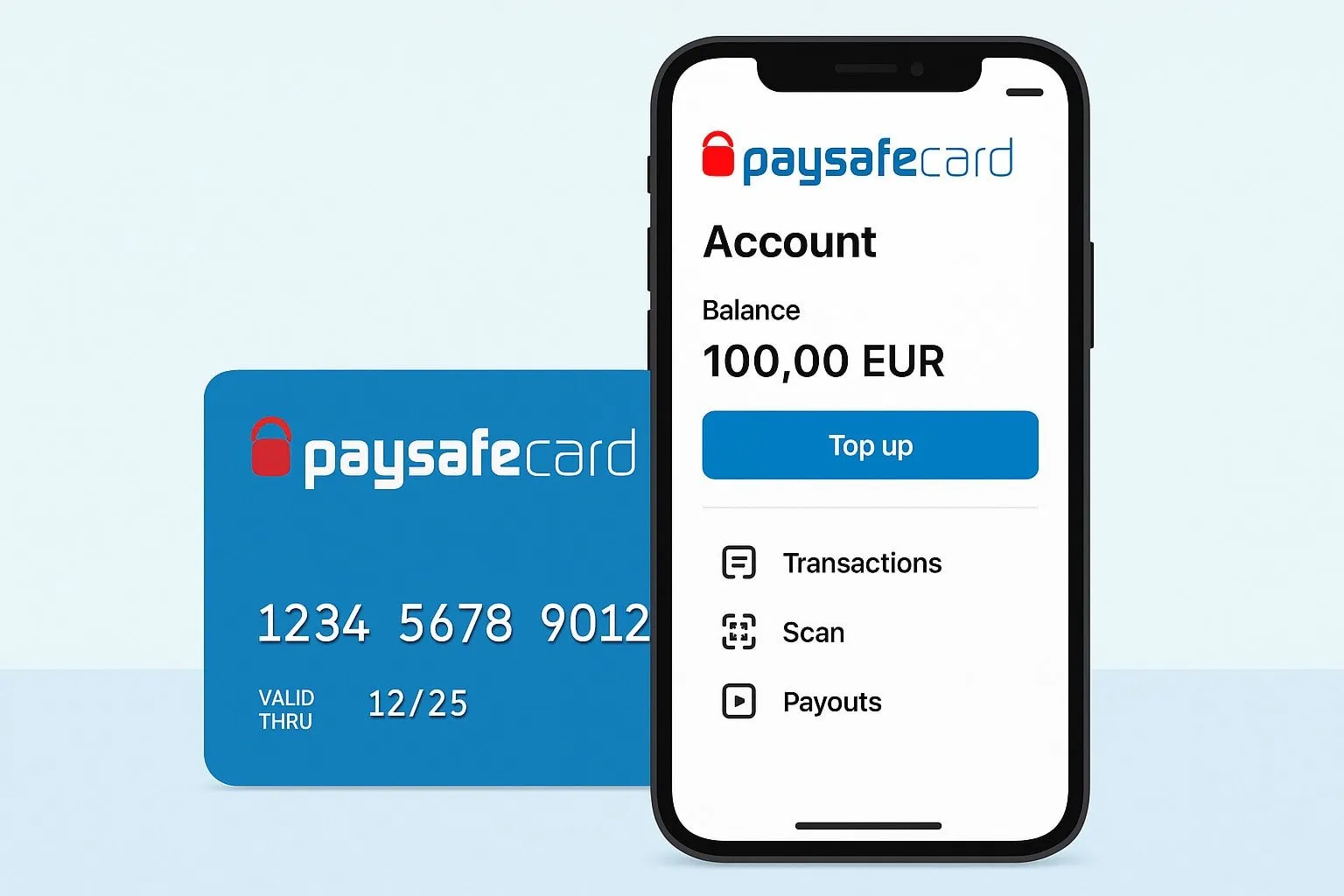 Paysafe Paysafecard Prepaid Karte